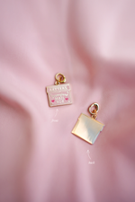 Love Letters Mailbox 18k Gold Charm