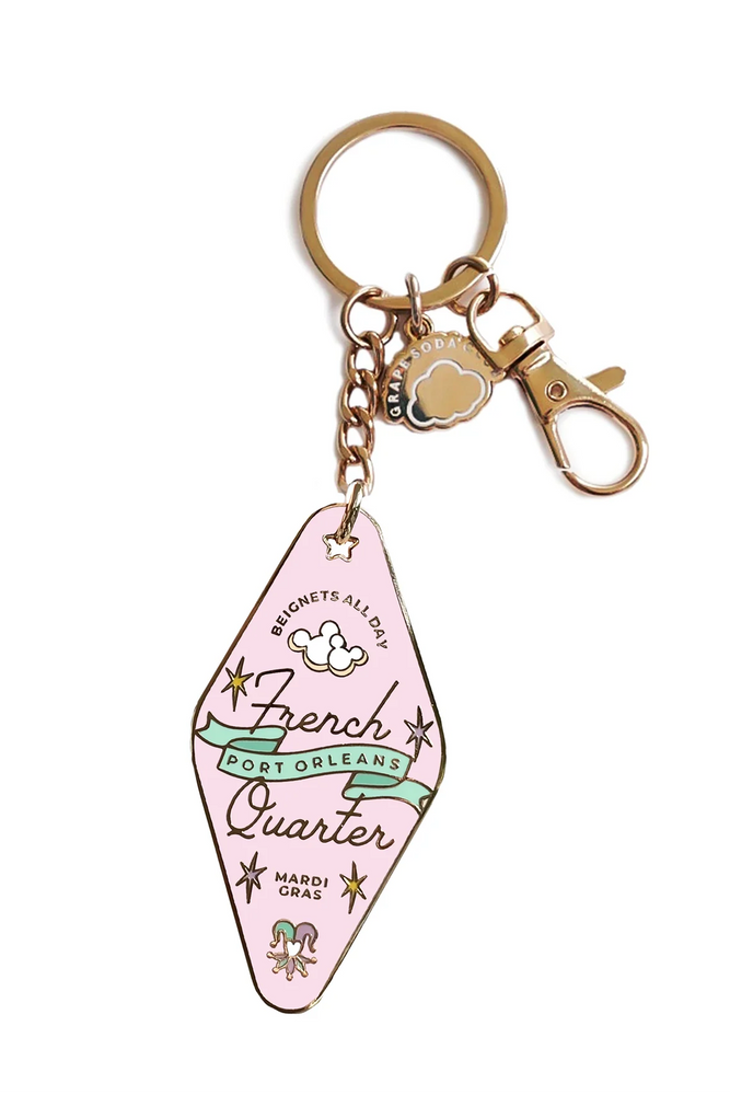 New Orleans French Quarter Keychain
